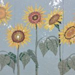The Art Spot Mosaic Murals Sunflowers