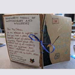 <strong>Make Your Own Book</strong> <br><br>Not only create the actual book but wrote a short story and illustrate it. Style of the story is up to the young artist. And no, spelling doesn't count!