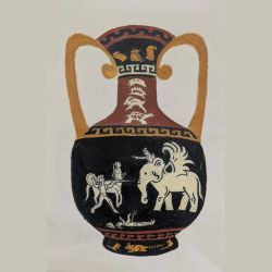 <strong>Multi Cultural Art</strong> <br><br>Travel the world with us as you create art such as Egyptian sculptures, “red figure” Greek pottery, Roman mosaic, Asian batik, African masks, Italian frescoes, Japanese netsuki and more!