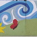 The Art Spot - Sunflower Mural Mosaic